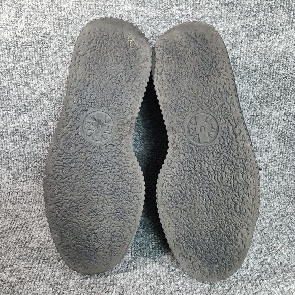 T.U.K Shoes Womens Size 5 White Platform Creepers D-Ring Checkerboard A6803 - Picture 8 of 9